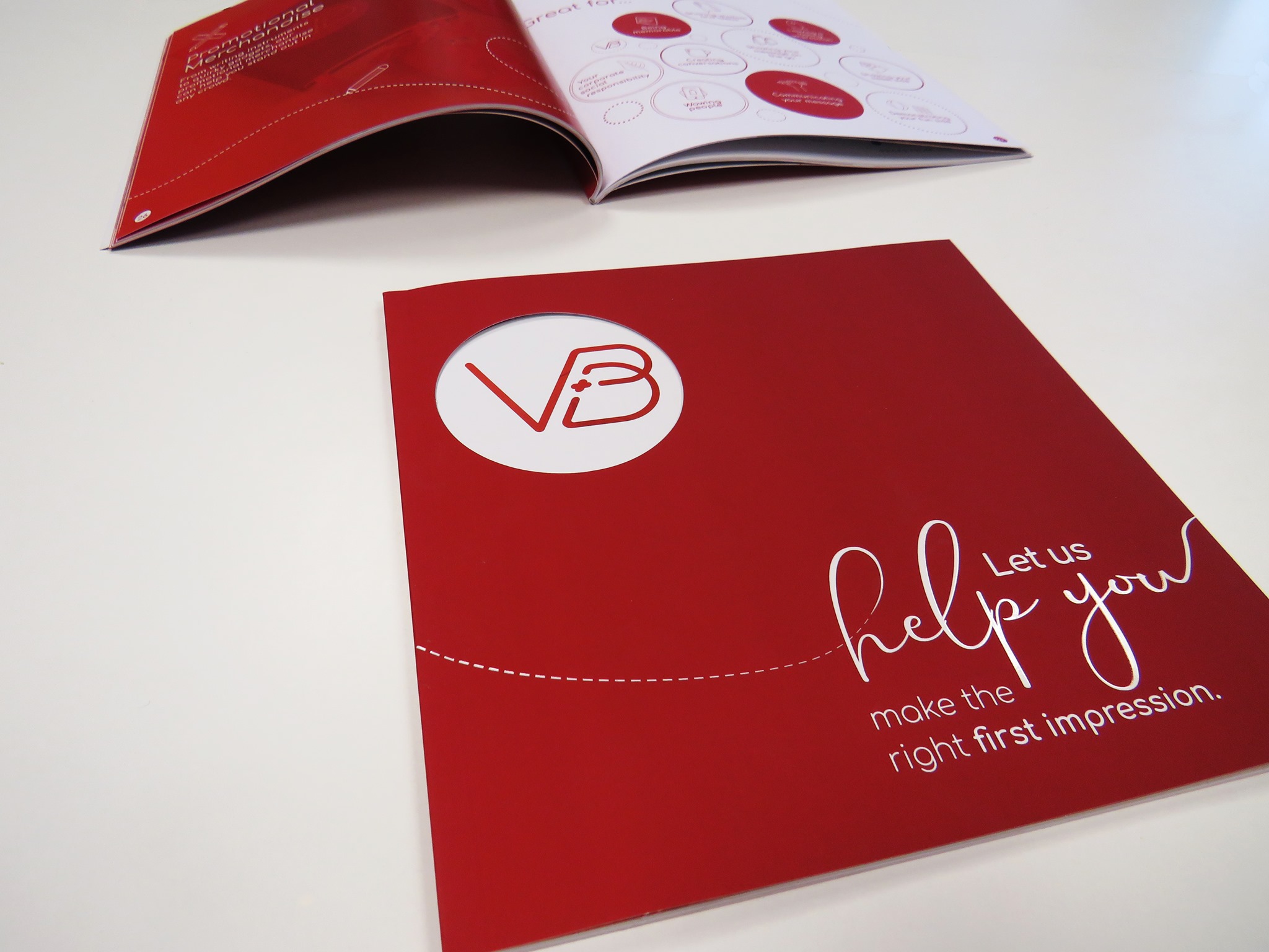 Visual Print and Design Company Brochure