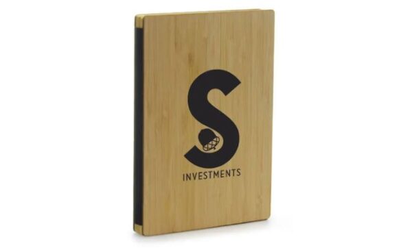 A5 bamboo notebook