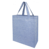 150 g/m recycled tote bag blue