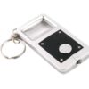 black LED keyring and bottle opener