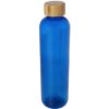 blue recycled plastic water bottle