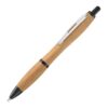 black Contour Bamboo Ballpens