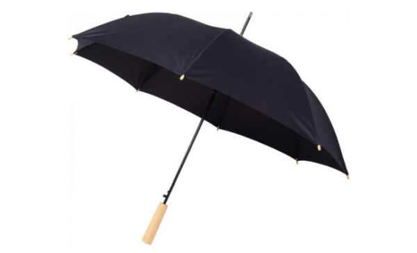 23" Recycled PET umbrella (Black)