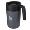 400 ml double wall recycled mug grey