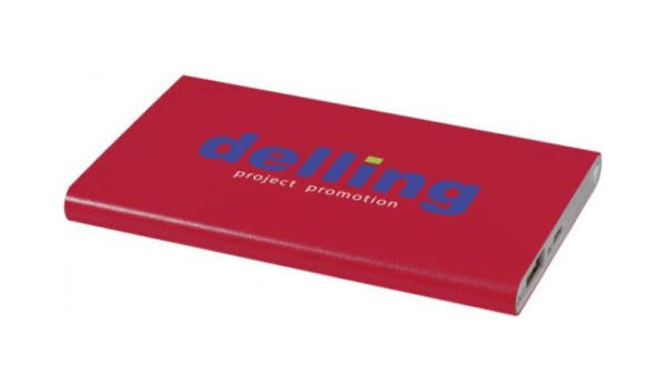 4000 mAh power bank Red