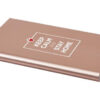 4000 mAh power bank Rose Gold