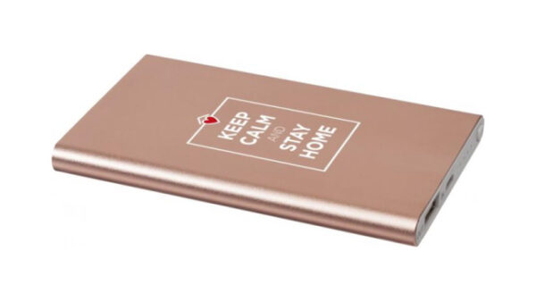 4000 mAh power bank Rose Gold