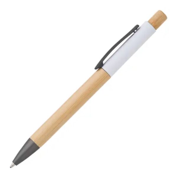 white Bamboo ballpen