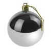 Silver Shatterproof Christmas Bauble