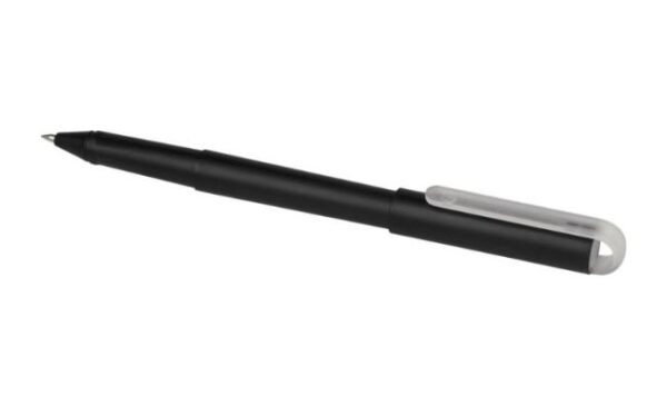 Black recycled PET gel ballpoint pen