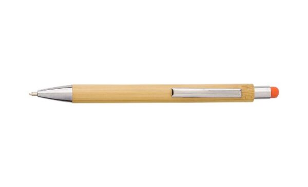 Orange Bamboo Ballpen