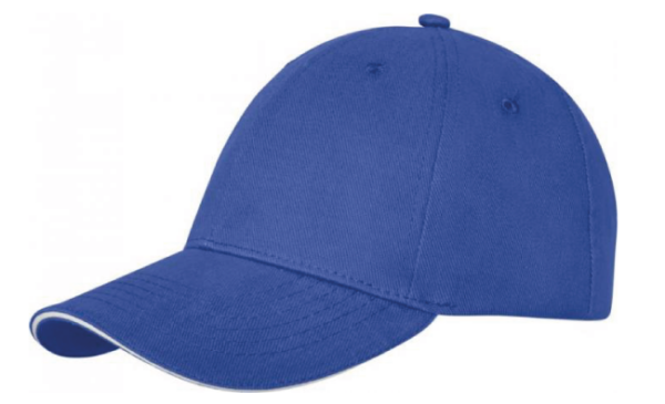 6 panel sandwich cap (Blue)