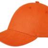 6 panel sandwich cap (Orange)