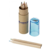 7 piece coloured pencil set Blue