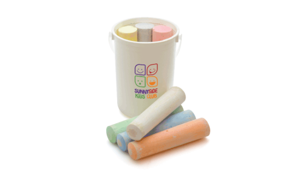 7 piece jumbo coloured chalk set