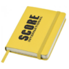 A6 hard cover pocket notebook yellow