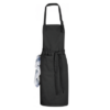 Apron with adjustable neck strap (Black)