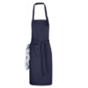 Apron with adjustable neck strap (Navy)