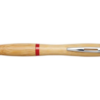 Bamboo ballpoint pen red