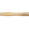 Bamboo ballpoint pen silver