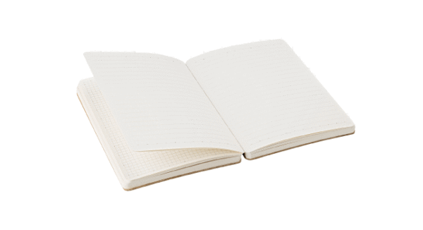 Bamboo covered notebook