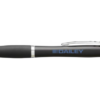 Blue Nash light up black barrel and grip ballpoint pen