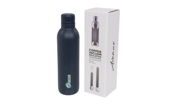 Blue Thor 510 ml copper vacuum insulated sport bottle