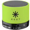 Bluetooth speaker with rubber finish Green