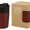 Copper vaccum insulated tumbler 180ml red