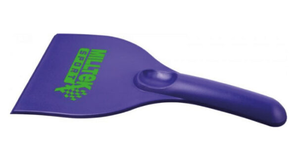 Curved plastic ice scraper (Purple)