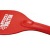 Curved plastic ice scraper (Red)