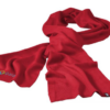 Double Layered Scarf Red