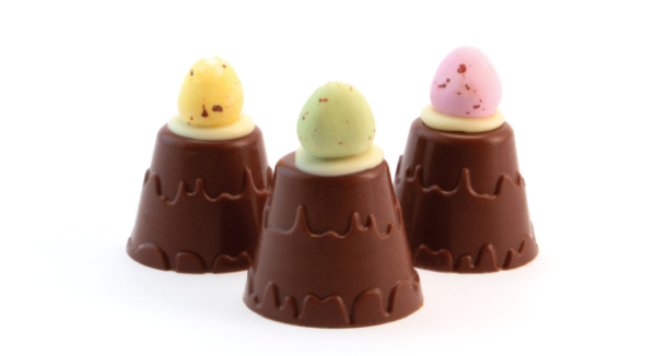 Easter eco mallow mountains eggs