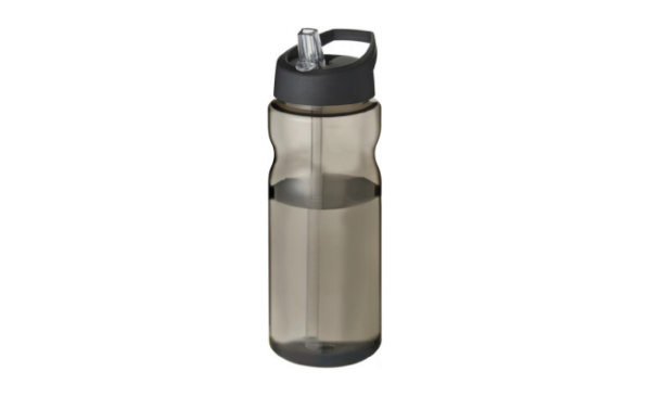 Eco 650 ml spout lid sport bottle (Black)