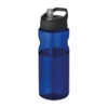 Eco 650 ml spout lid sport bottle (Blue and Black)