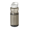 Eco 650 ml spout lid sport bottle (White and Black)