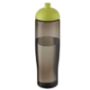 Eco 700ml sports bottle dome lid black lime