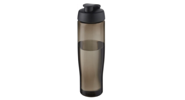 Eco 700ml sports bottle flip lid black