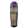 Eco 700ml sports bottle flip lid purple