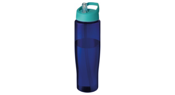 Eco 700ml sports bottle spout lid (aqua blue)