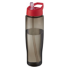 Eco 700ml sports bottle spout lid (red black)