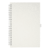 Eco A5 size reference spiral notebook - Off white