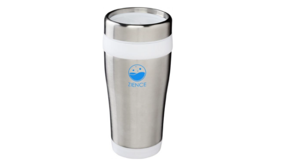 Elwood 410 ml insulated tumbler white