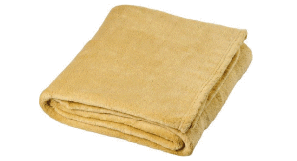 Extra soft fleece blanket cream