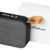 Fabric Bluetooth speaker grey