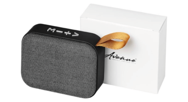 Fabric Bluetooth speaker grey