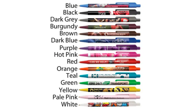 Full Colour Wrap Astaire Ballpen Colours