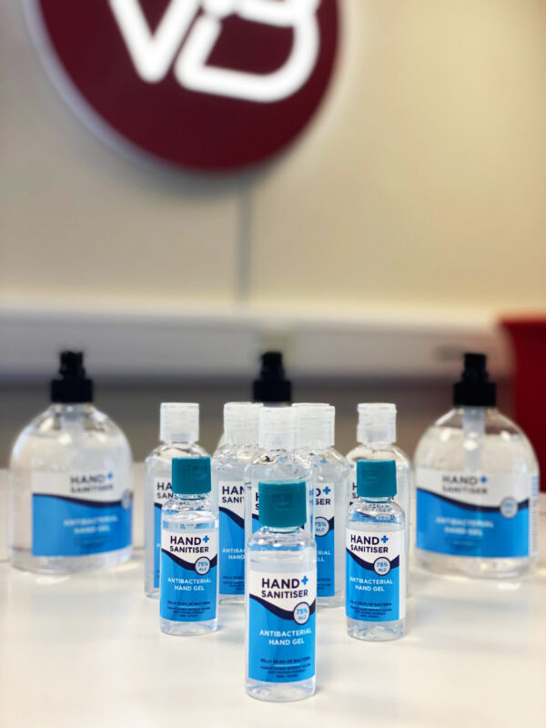 Hand Sanitiser Range Visual Print and Design