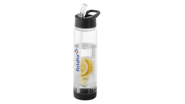 Infuser sport bottle Black