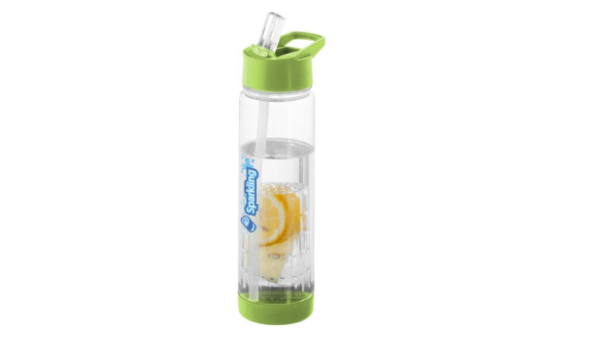 Infuser sport bottle Lime